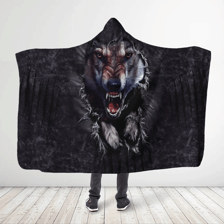 Native American Hooded Blanket