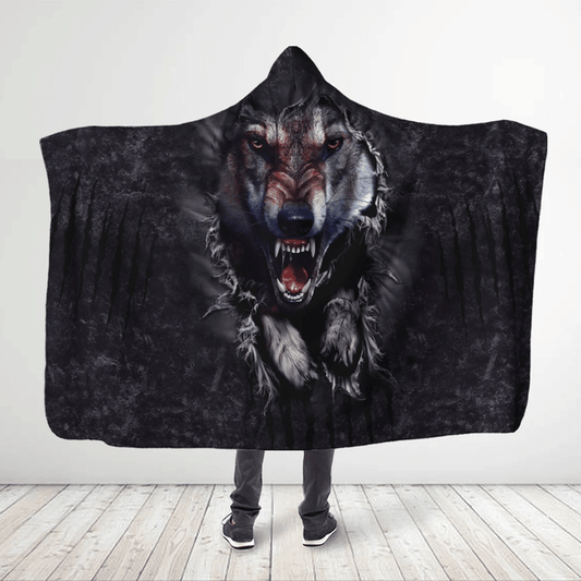 Native American Hooded Blanket