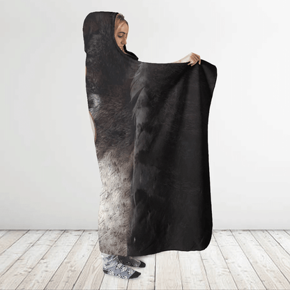Native American Hooded Blanket