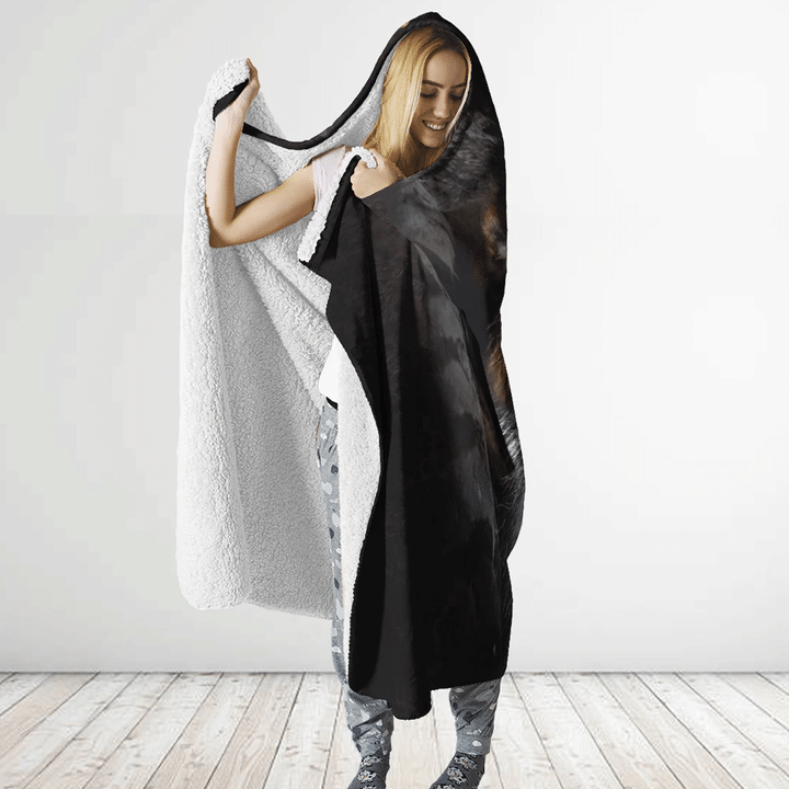 Native American Hooded Blanket