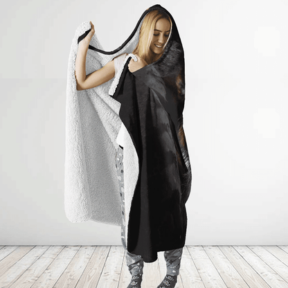 Native American Hooded Blanket