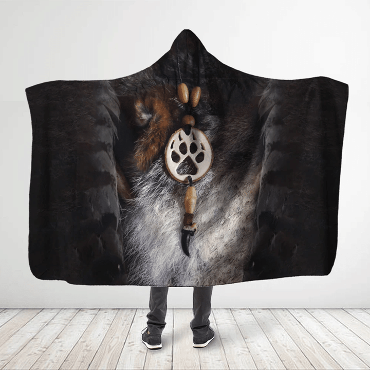 Native American Hooded Blanket