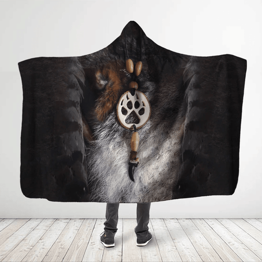 Native American Hooded Blanket