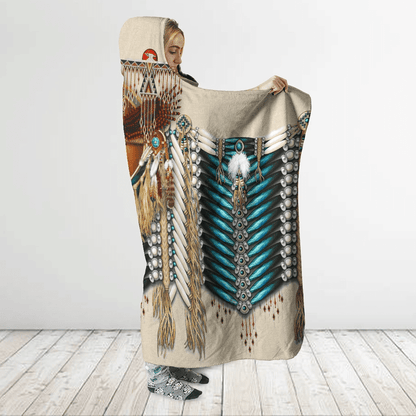 Native American Hooded Blanket