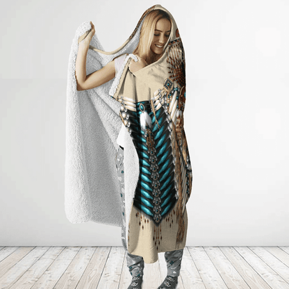 Native American Hooded Blanket
