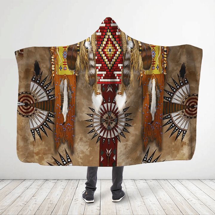 Native American Hooded Blanket