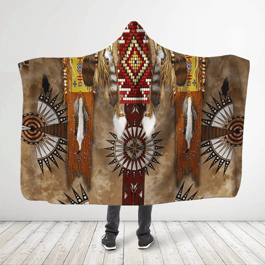 Native American Hooded Blanket