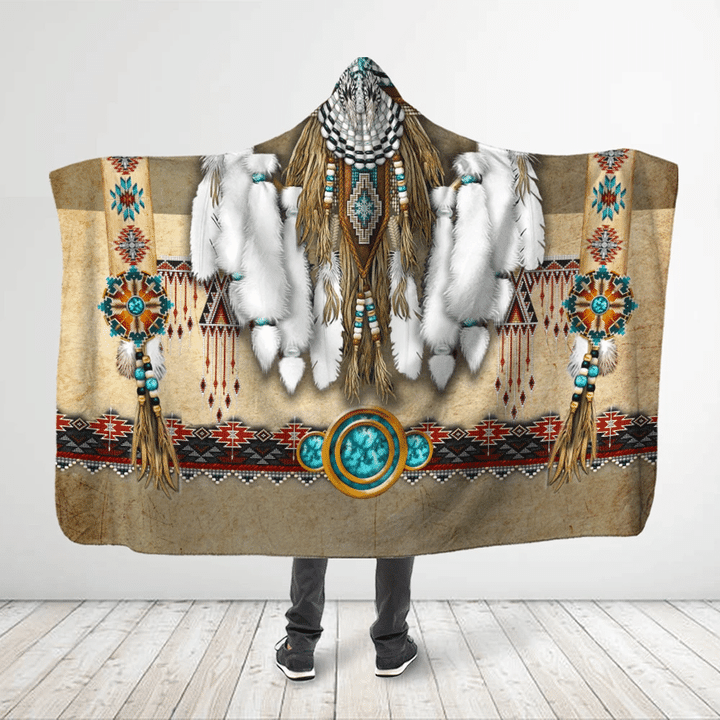 Native American Hooded Blanket