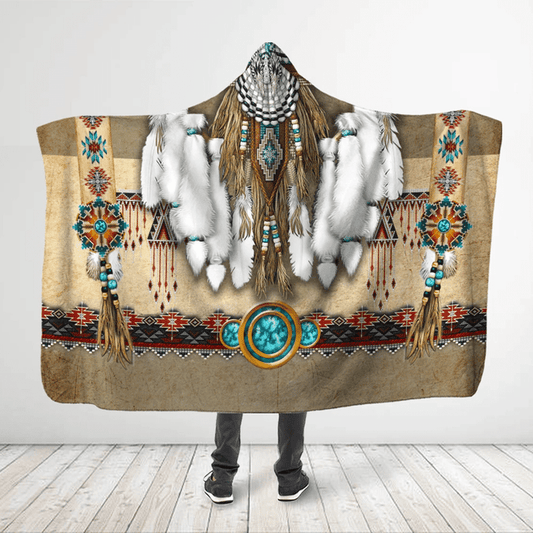 Native American Hooded Blanket