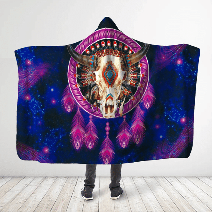 Native American Hooded Blanket