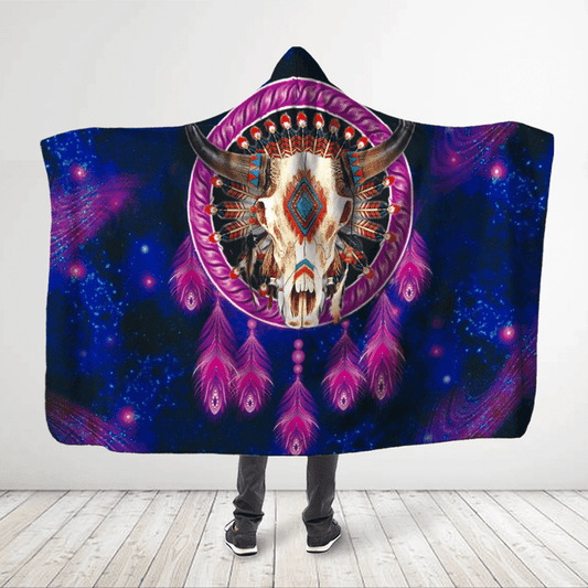 Native American Hooded Blanket