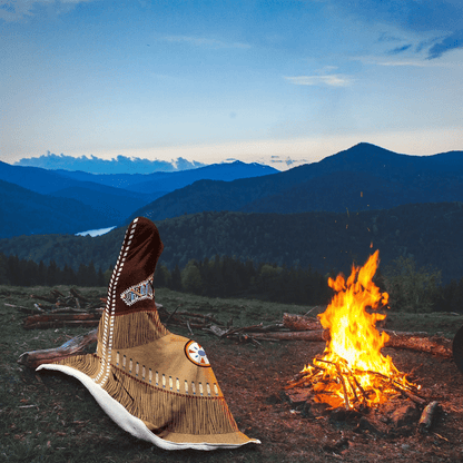 Native American Hooded Blanket
