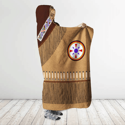 Native American Hooded Blanket