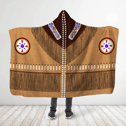 Native American Hooded Blanket