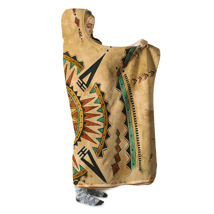 Native American Hooded Blanket