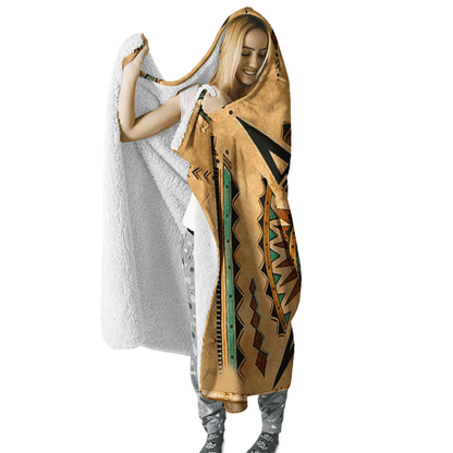 Native American Hooded Blanket