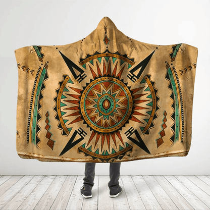 Native American Hooded Blanket