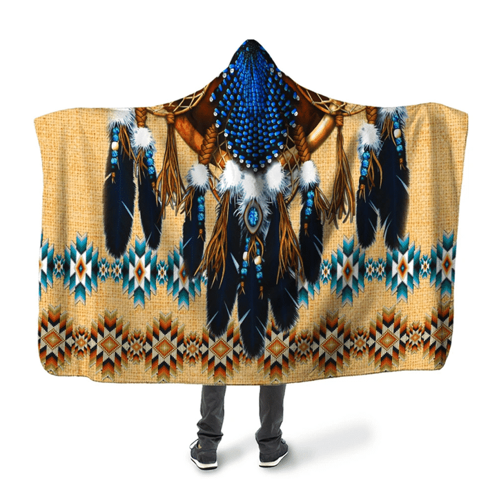 Native American Hooded Blanket