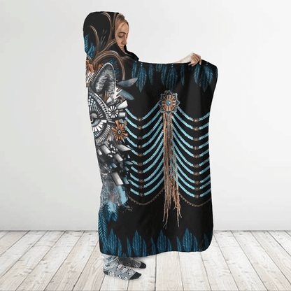 Native American Hooded Blanket
