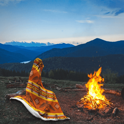 Native American Hooded Blanket
