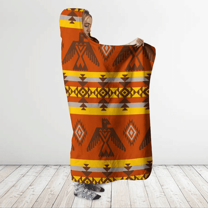 Native American Hooded Blanket