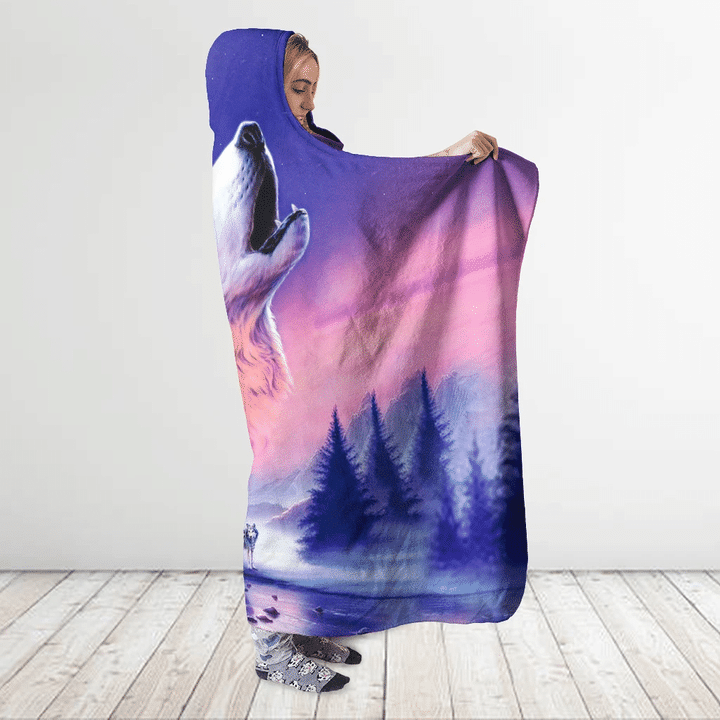Native American Hooded Blanket