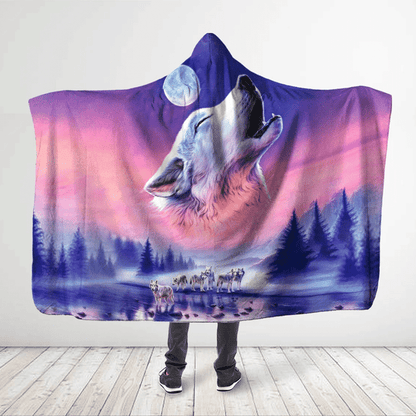 Native American Hooded Blanket