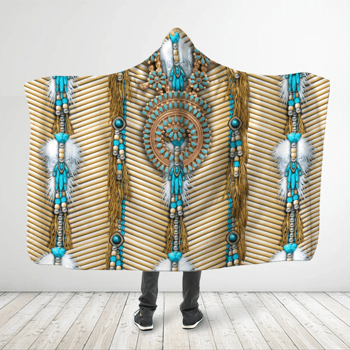 Native American Hooded Blanket