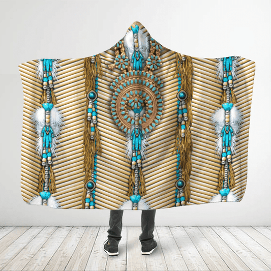 Native American Hooded Blanket