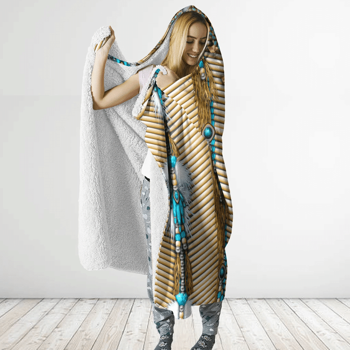 Native American Hooded Blanket