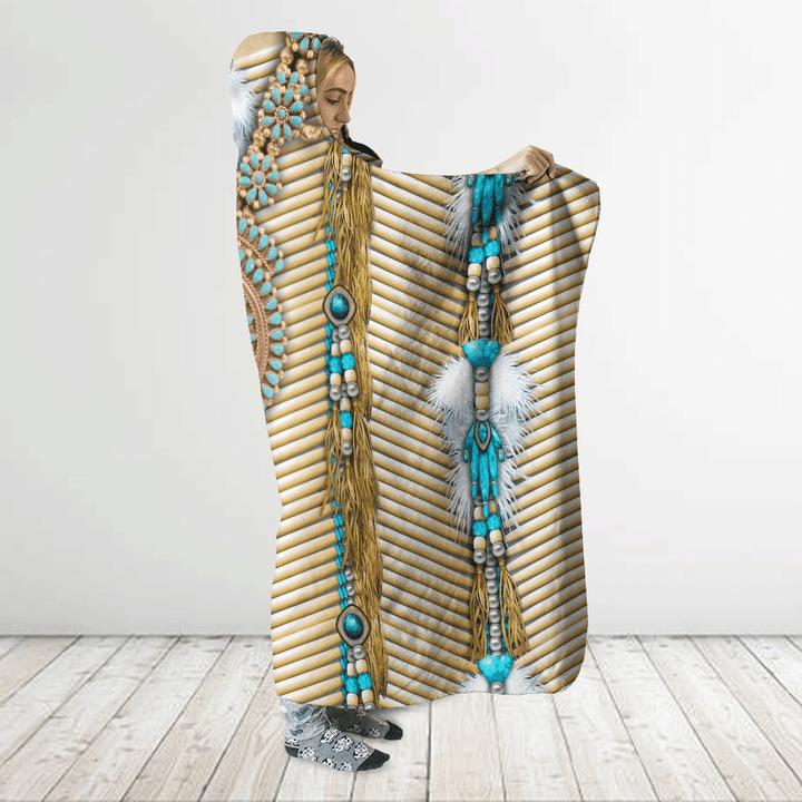 Native American Hooded Blanket