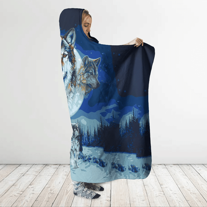 Native American Hooded Blanket
