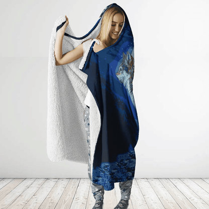 Native American Hooded Blanket