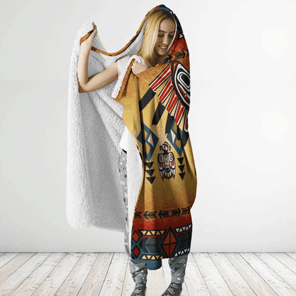 Native American Hooded Blanket