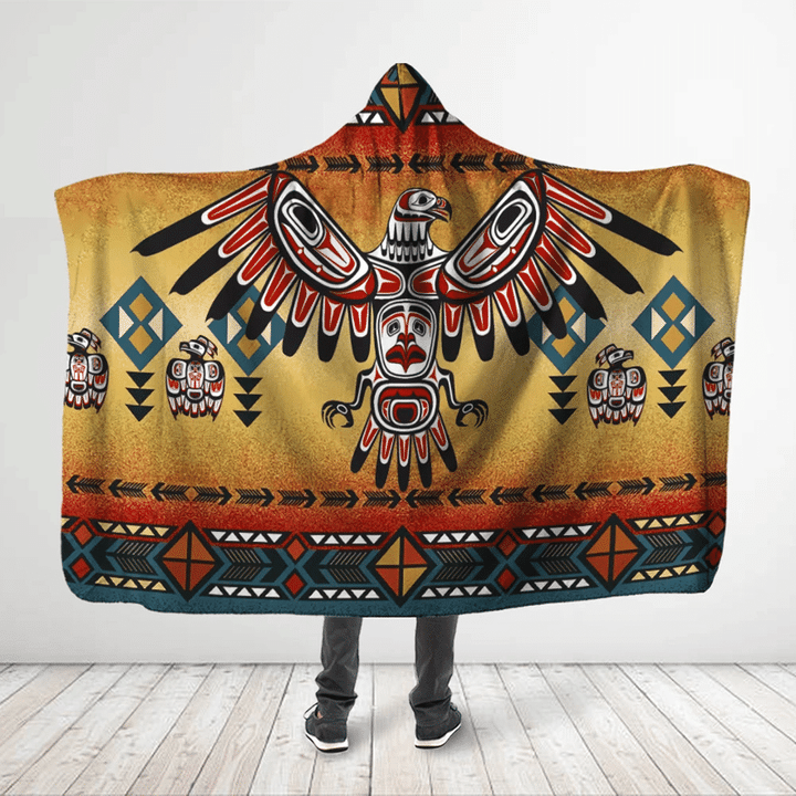 Native American Hooded Blanket