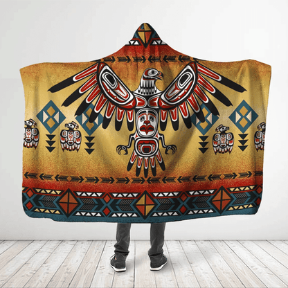 Native American Hooded Blanket