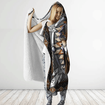 Native American Hooded Blanket