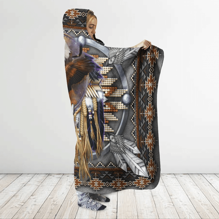 Native American Hooded Blanket