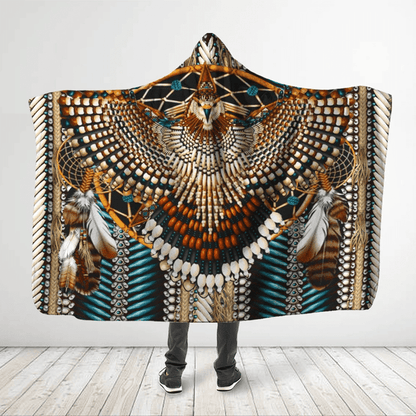 Native American Hooded Blanket