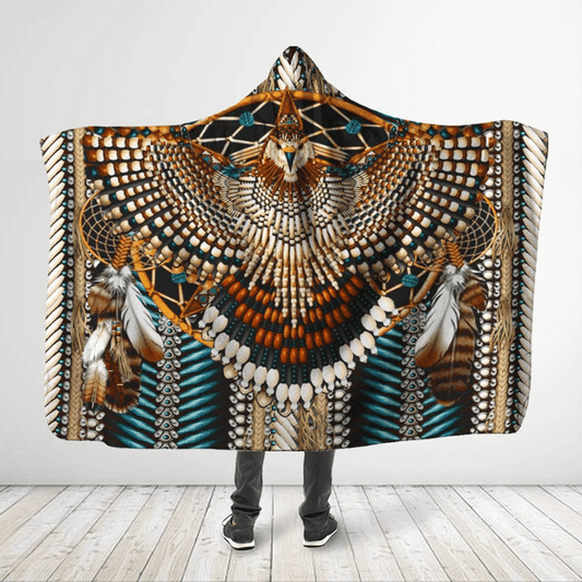 Native American Hooded Blanket