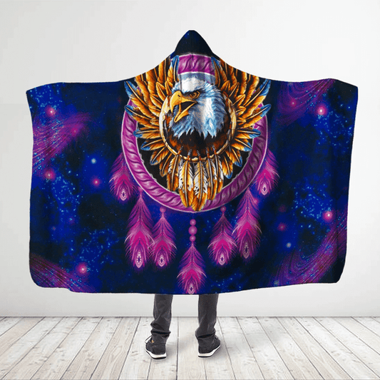 Native American Hooded Blanket