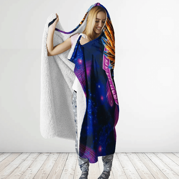 Native American Hooded Blanket