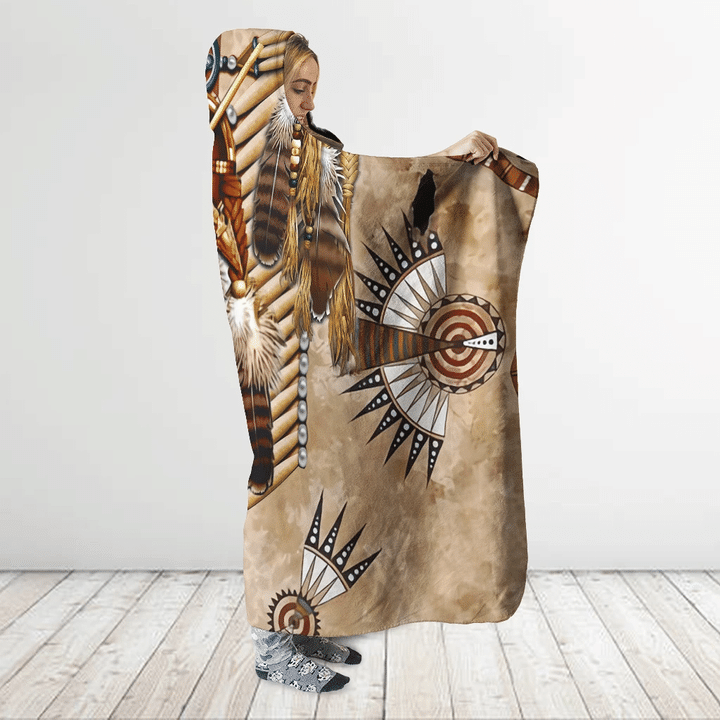 Native American Hooded Blanket