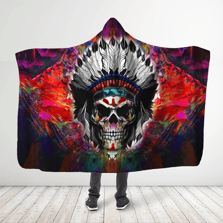 Native American Hooded Blanket