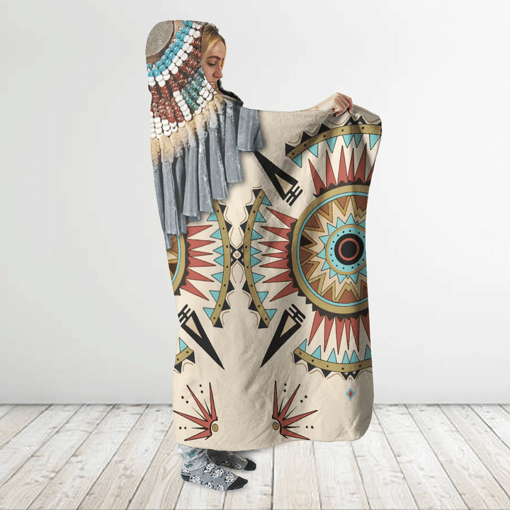 Native American Hooded Blanket