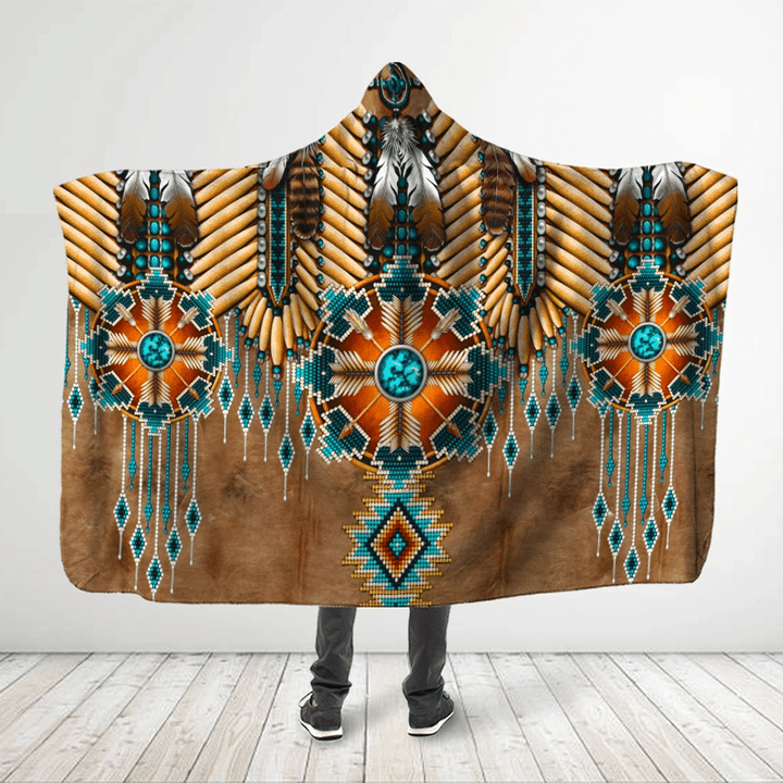 Native American Hooded Blanket
