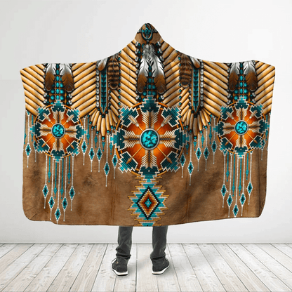 Native American Hooded Blanket