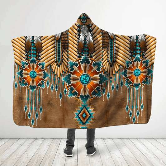 Native American Hooded Blanket