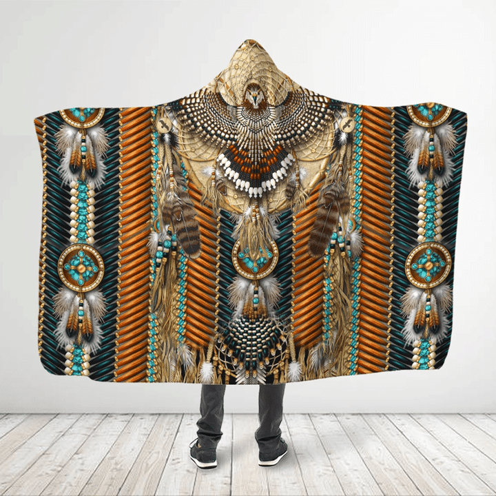 Native American Hooded Blanket