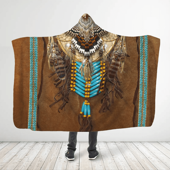 Native American Hooded Blanket